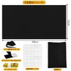 ZADAFINA Blackout Sheet, Window 57.1 x 78.7 inches (145 x