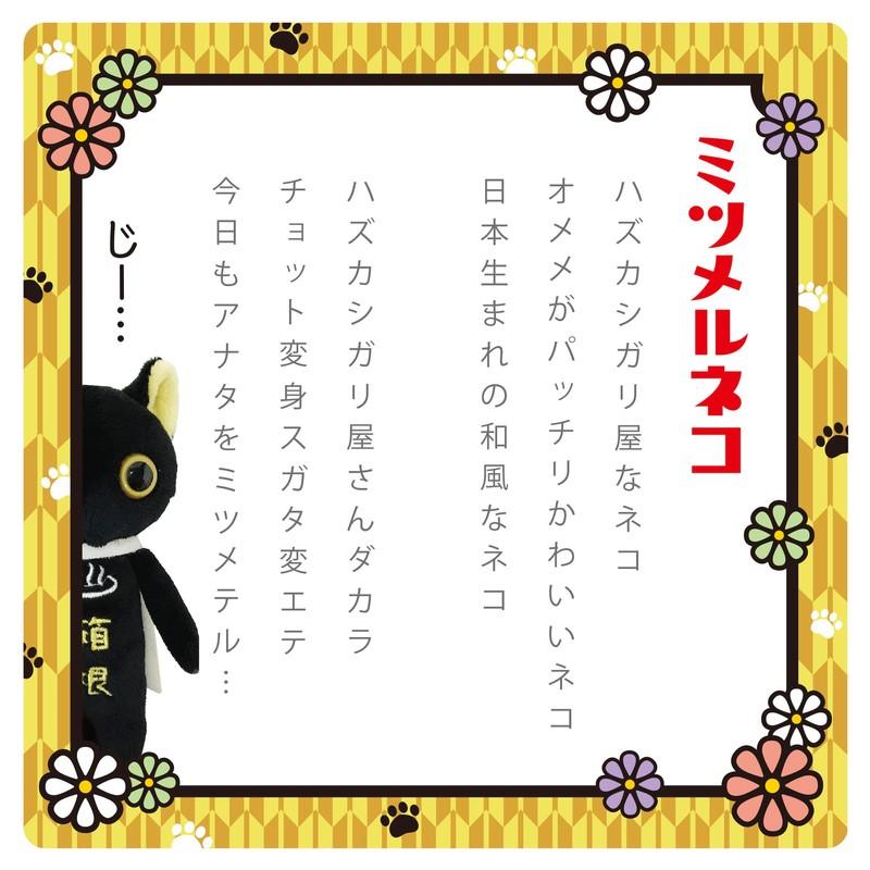 Mitzumi Cat Standing Cat Cat White Cat Black Cat Mascot