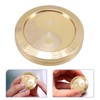 CIYODO Fidget Coin Slider Toy Brass Metal Decompression Slider for