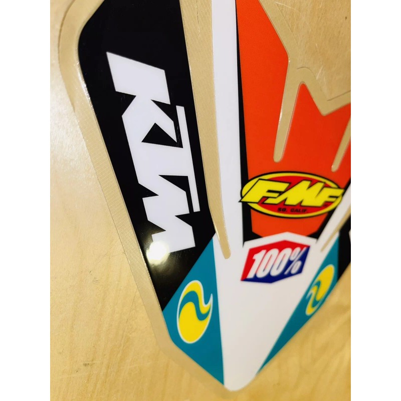 KTM Front Fender Graphics 125 250 300 350 450 XC
