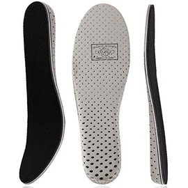 RAYMARC "Slouch" Secret Insole, Men's, Women's, 0.8 inches (2 cm), 1.2 inches (3 cm), 1.6 inches (4 cm), Height Up, Insole, Easy, Long Legs, Business, Beautiful Legs Boots, Deodorizing, Antibacterial, Anti-Fatigue, Unisex, Left and Right Set, 8.9 - 10.6 