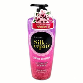 Elastine Silk Repair Cherry Blossom Shampoo 550ml Hair Care Hair Cleansing Foam Deodorizing Scalp Care Cash on Delivery or Pay upon Order / 엘라스틴 실크리페어 체리블라썸 샴푸 550ml 헤어 케어 모발 정 거품 탈취 두피 관리 착불 또는 주문시 결제