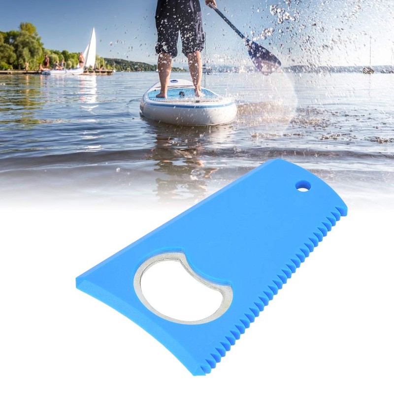 Surfboard Wax Comb, Premium Surfboard Wax Scraper Edge Portable Board