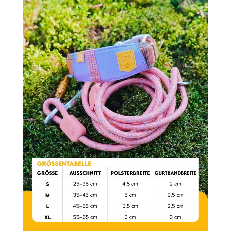 Woolly Wolf Alpha 360 Collar for Medium Dogs Size M