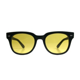 [MESMART] Wellington Shape Sunglasses, Wayfare Wellington, Boston, Color Lens Sunglasses, UV Protection, Yellow, Yellow Lens, UV Protection, UV Protection, Driving, Outdoor Activities, yellow