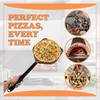 Pizza Turning Peel, Lightweight Metal Spatula for Oven, Non-Stick Turning
