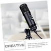 SUPVOX 1set Professional USB Condenser Microphone Tripod Stand and Gain