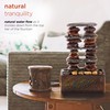 Alpine Corporation TT8002 Indoor/Outdoor Tabletop Stacked Rocks Eternity Fountain, Modern