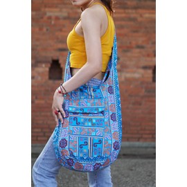 Your Cozy Bags for Women Sale Boho Purses Cotton Bag For Unisex (Naga03)