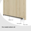 DIYHD 48" Concealed Sliding Barn Door Hardware with Dual Soft