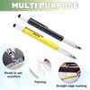2Pcs Multi Tool Pen Gifts for Men, 6 in 1