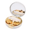 Honbay Fashion Marble Contact Lens Case Portable Contact Lens Box