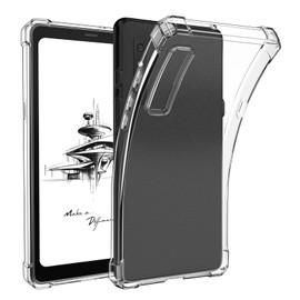 Fintie Clear Case for 6.13" Onyx Boox Palma/Boox Kant/Boox Kant 2 Mobile ePaper - [Reinforced Corners] Slim Lightweight Clear Soft Flexible Transparent TPU Skin Bumper Back Cover Shell, Clear