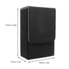 VGEBY Card Storage Box, PU Leather Card Box for Universal
