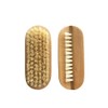 Natural bristles, manicure nail brush, wooden double-sided, manicure pedicure brush,