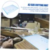 TEHAUX 2 Pcs A3 Size Cutting Mat Self-Cutting Pad for