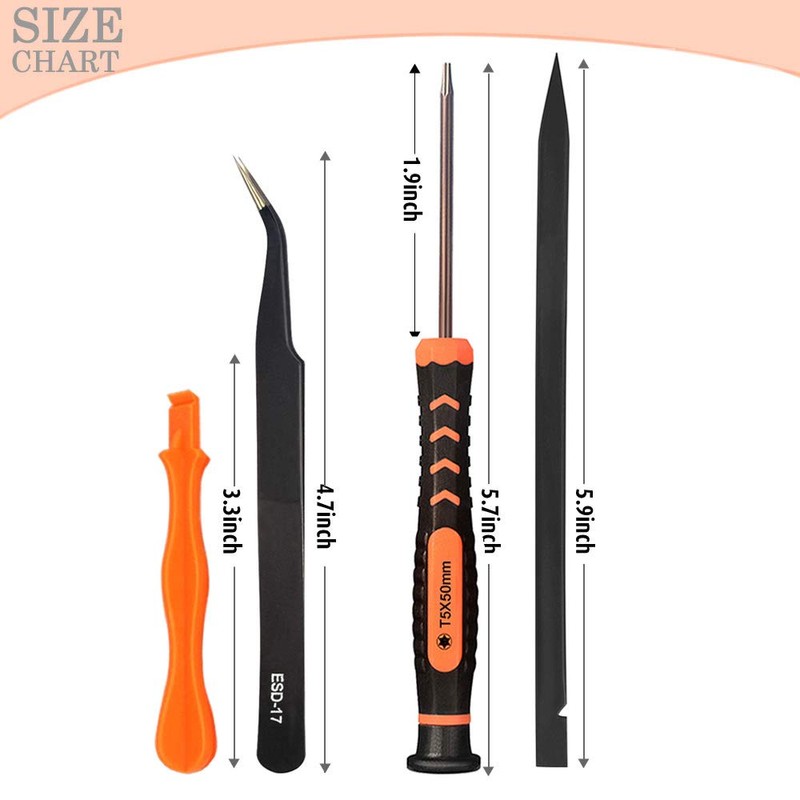 Repair Tool Kit for MacBook, TECKMAN Macbook Screwdriver Set with
