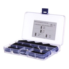 jojofuny 22pcs Core Noise Filter Choke for Power Cables USB Network and Reduces High- and Removable Design