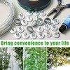 WILLBOND Plant Anchor Kit 80 Pcs Vine Anchors Christmas Garland