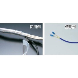 トラスコ中山(TRUSCO) スパイラルチュ-ブ10ｍ結束径φ12.0~35.0白