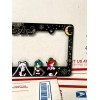 Sailor Moon License Plate Frame with a punk theme