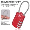 TSA Approved Luggage Combination Locks,T Tersely 2 Pack Travel Suitcase