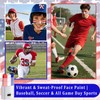 4 Pcs Red White and Blue Face Paint for Football