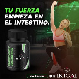 Probióticos Y Prebióticos - Ikigai - 90 Cápsulas