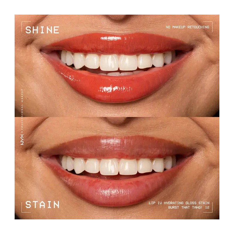 NYX Professional Makeup Lip IV Hydrating Lip Gloss Burst That