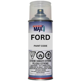 Collision Quest Factory Matched Automotive Spray Paint for Ford Automobiles (Ford UH, Tuxedo Black (Solvent))