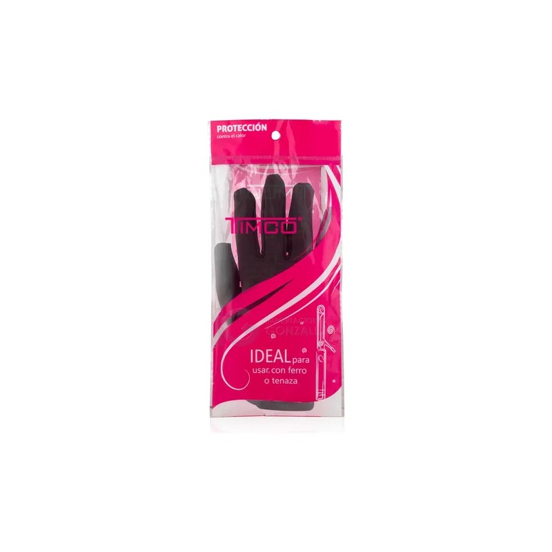 Guante Térmico Para Ferro Y Rizadora De Cabello Timco G-001