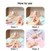 GWAWG Clothes Hanger Fastening 40 Pieces Plastic Fashion Stackable Fastening