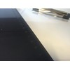 A5 Black Solid Plastic Clipboard - with Ruled Side