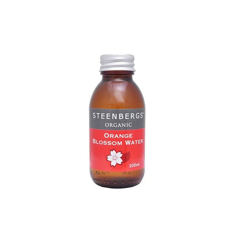 Steenbergs Organic Orange Blossom Flower Water 100 ml (Pack of