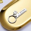CMJ New Home New Adventures Rectangle Key Ring House Warming