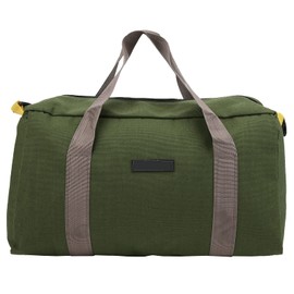 ViaGasaFamido Electrician Storage Bag, Canvas Portable Waterproof Multifunctional Tools Organizer Wide Mouth Tool Bag with Thickened Bottom 18 Inches