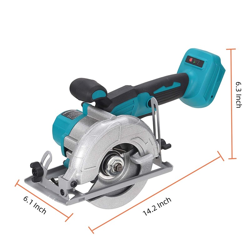 5 Inch Compact Brushless Circular Saw for Makita 18V Battery,
