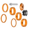 MTB Spacers, Light Weight Smooth Bike Spacers for Bike for