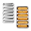 Stainless Steel Sausage Mold, 6 Cavity Hot Dog Mould with
