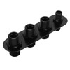 AC Bulkhead Billet Aluminium Alloy Universal 4 Ports Air Conditioning