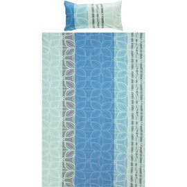 Erwin Müller Seersucker Bed Linen, 100% Cotton, Non-Iron, with Practical Zip, Temperature-Regulating