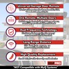 2X Universal Garage Door Opener Remote, Replaces Clicker 375LM, 375UT,