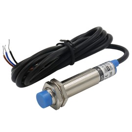 Heschen M12 Inductive Proximity Sensor Switch Non-Shield Type LJ12A3-4-Z/AX Detector 4mm 10-30VDC 200mA NPN Normally Closed(NC) 3 Wire CE Listed