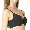 BODY CONTROL 2812 Brasier Mujer de realce, Negro, 36B