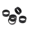 ONLYKXY 200 Pieces Silicone Cable Ties, Data Lines Silicone Cord