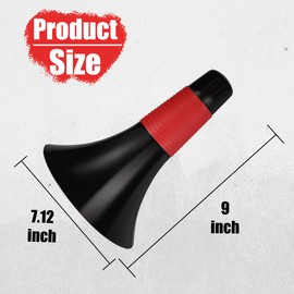 JRONG Tols 12 Pcs Soccer Training Cones 9 Inch Agility Plastic Skating Marker Cones with Non-Slip Sleeve for Kids Football Basketball Practice (Red)