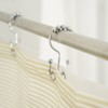 Shower Curtain Hooks Rings Titanker, Stainless Steel Double Glide Rollers