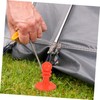 Mipcase 10pcs Thunder Camping Caps for Tent Poles Insulated Protection