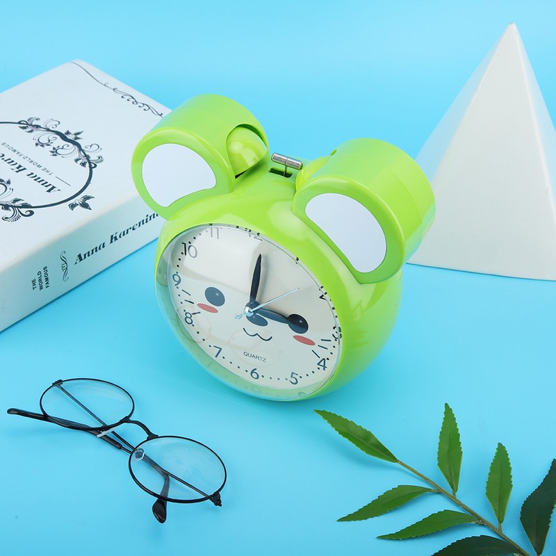 Cartoon Animals Night Luminous Alarm Clock Double Bell Alarm Clock