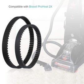 KEEPOW Replacement Belt Sets for Bissell ProHeat 2X, 203-6688 & 203-6804, 4 Set